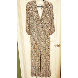 NWT Chico's Leopard Jaguar Animal Print Pants Jumpsuit Romper Sz 1.5 10